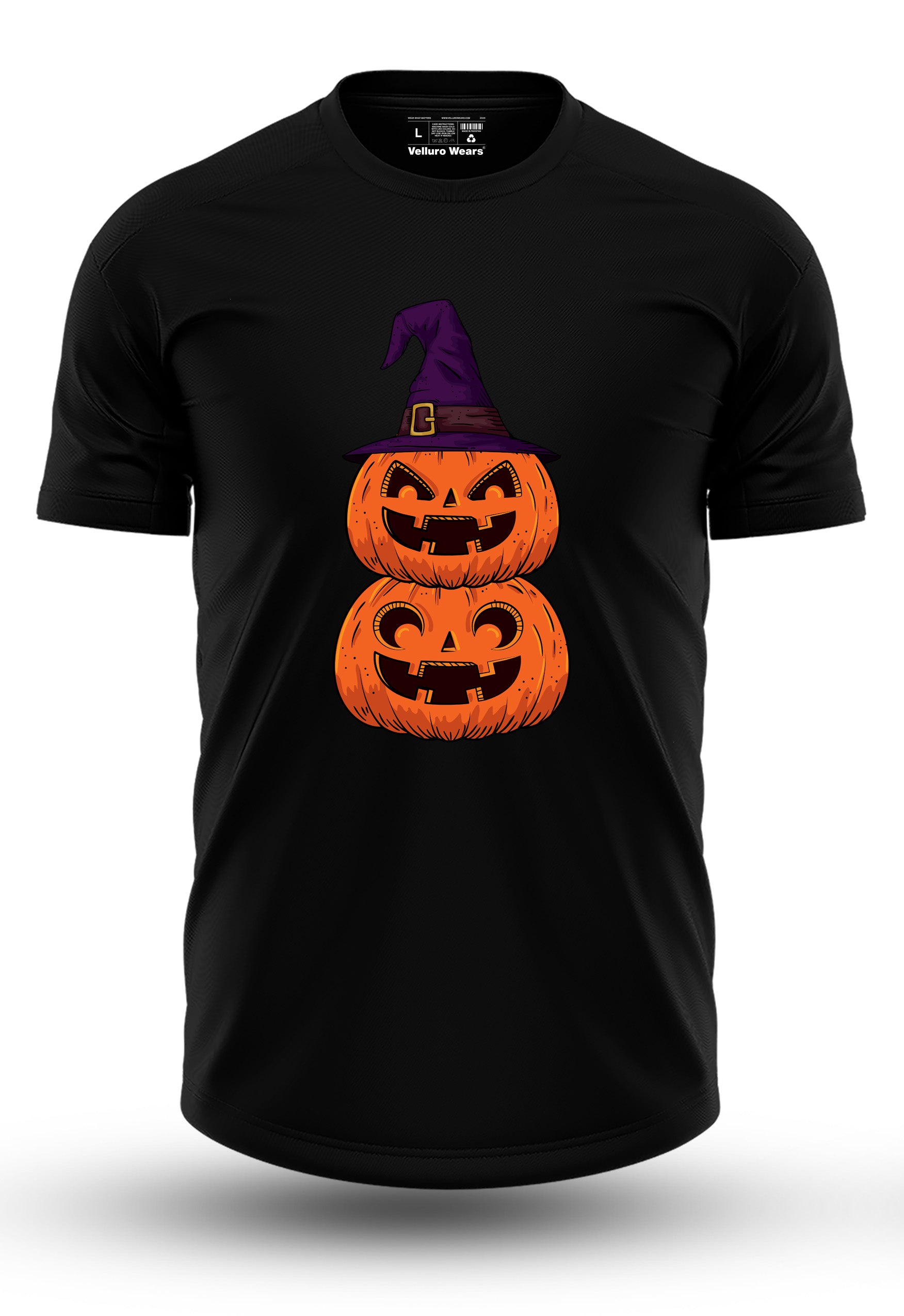 2 Pumpkin Stack Tee's