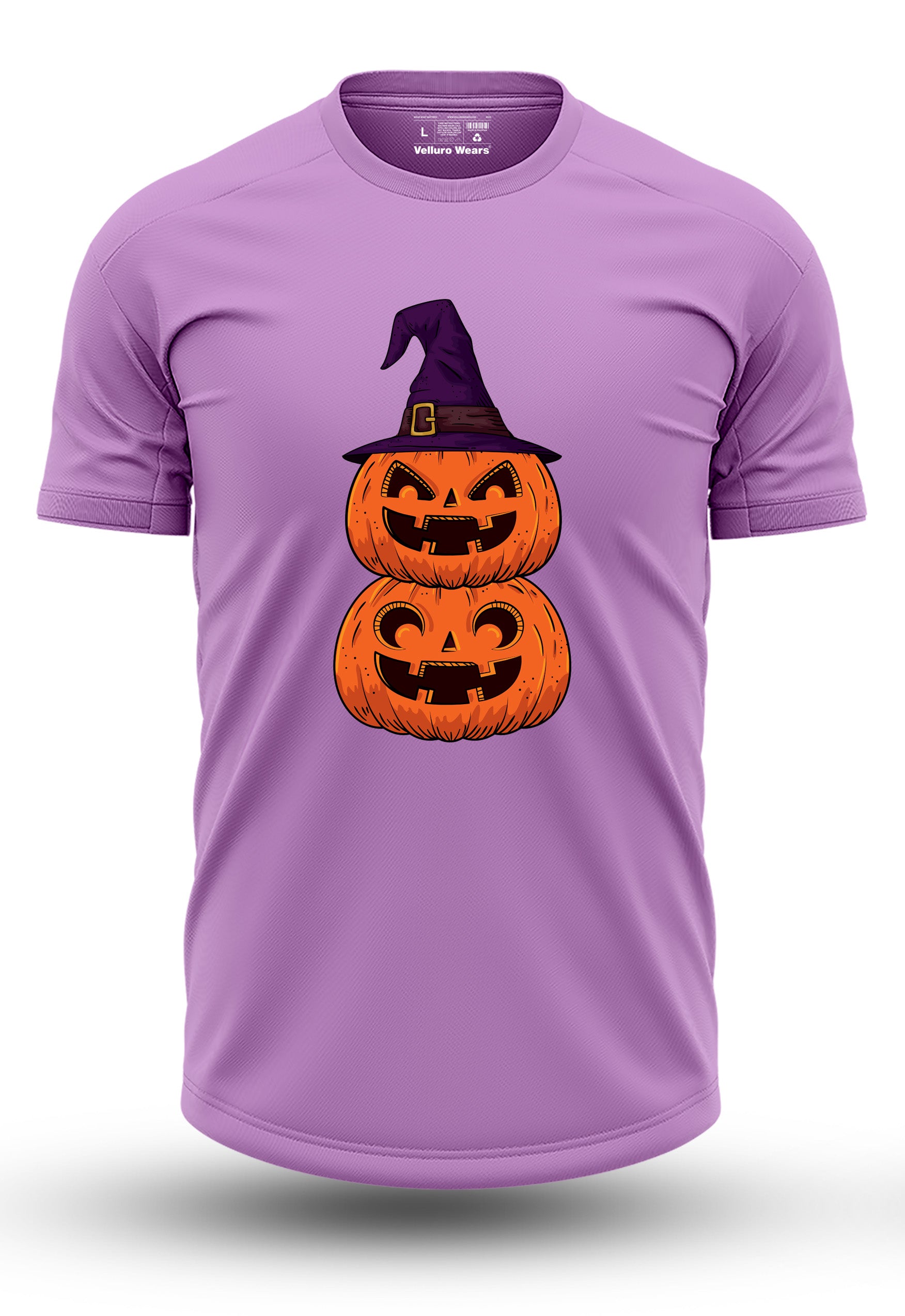 2 Pumpkin Stack Tee's