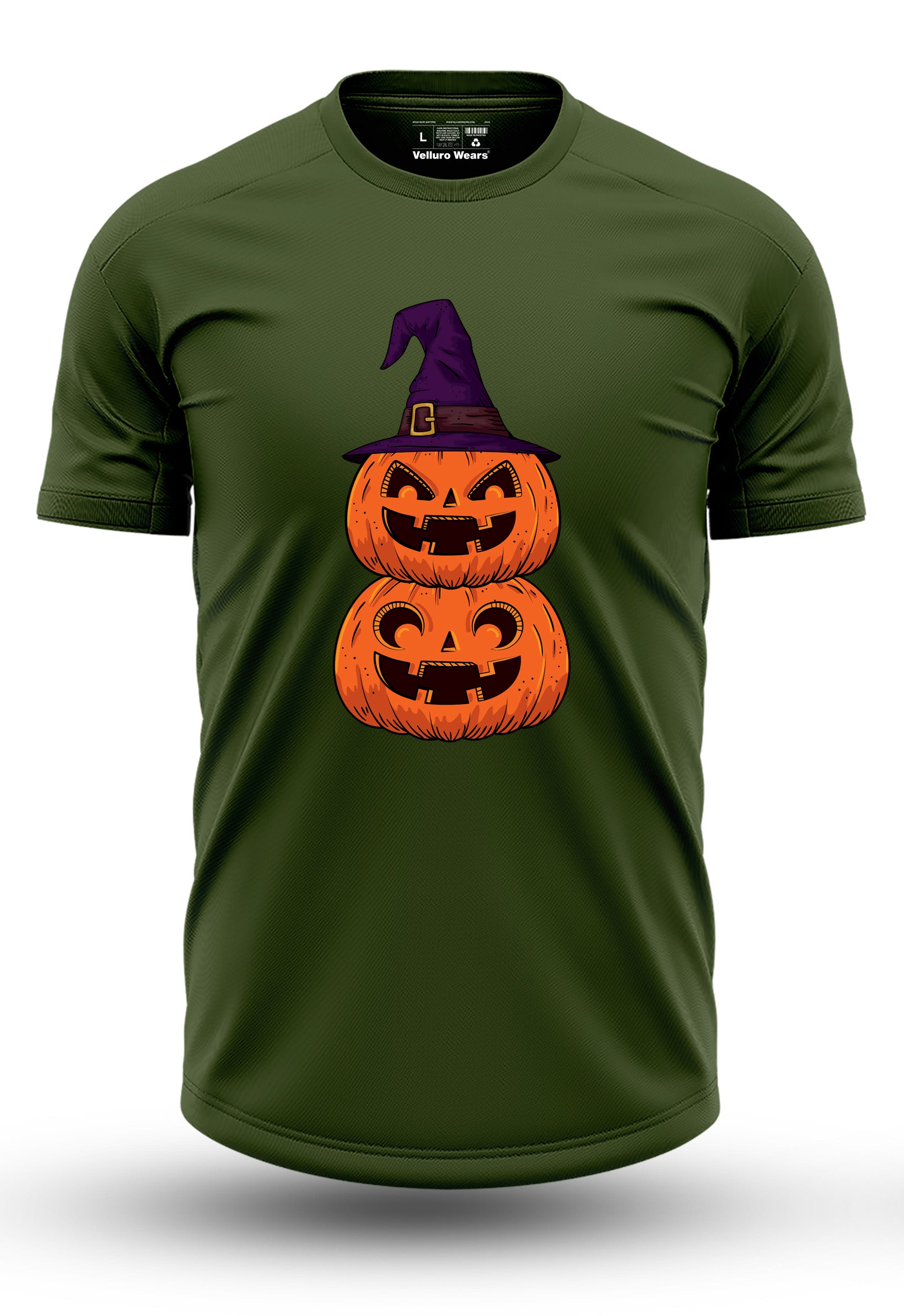 2 Pumpkin Stack Tee's