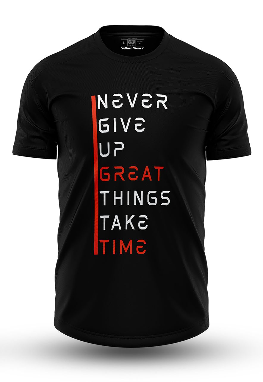 Never Give Up Tee's