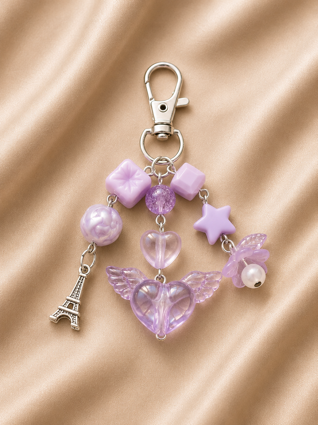 Paris Charm Keychain