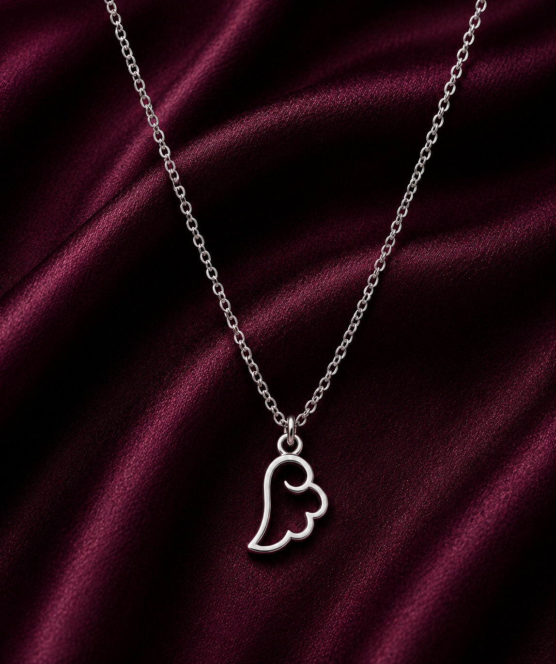 Silver Cloud Pendant Necklace