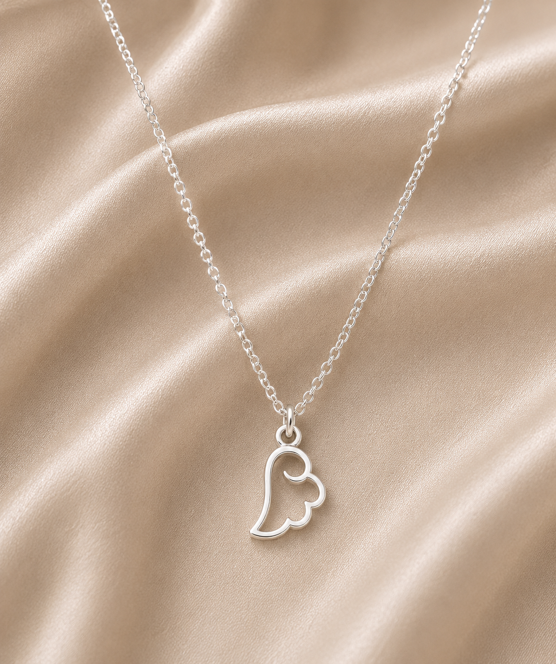 Silver Cloud Pendant Necklace