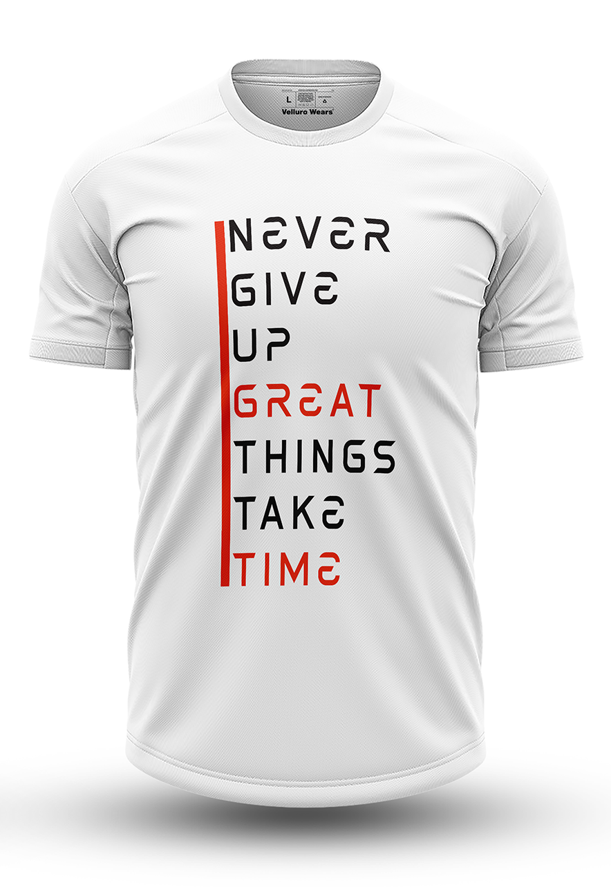 Never Give Up Tee's