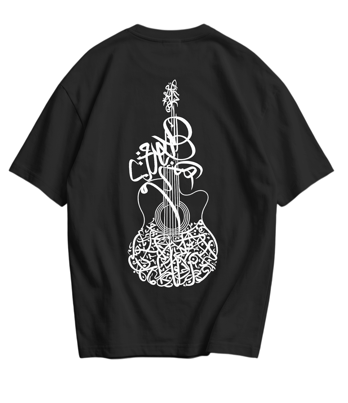 Caligraphy Guitar Tee's