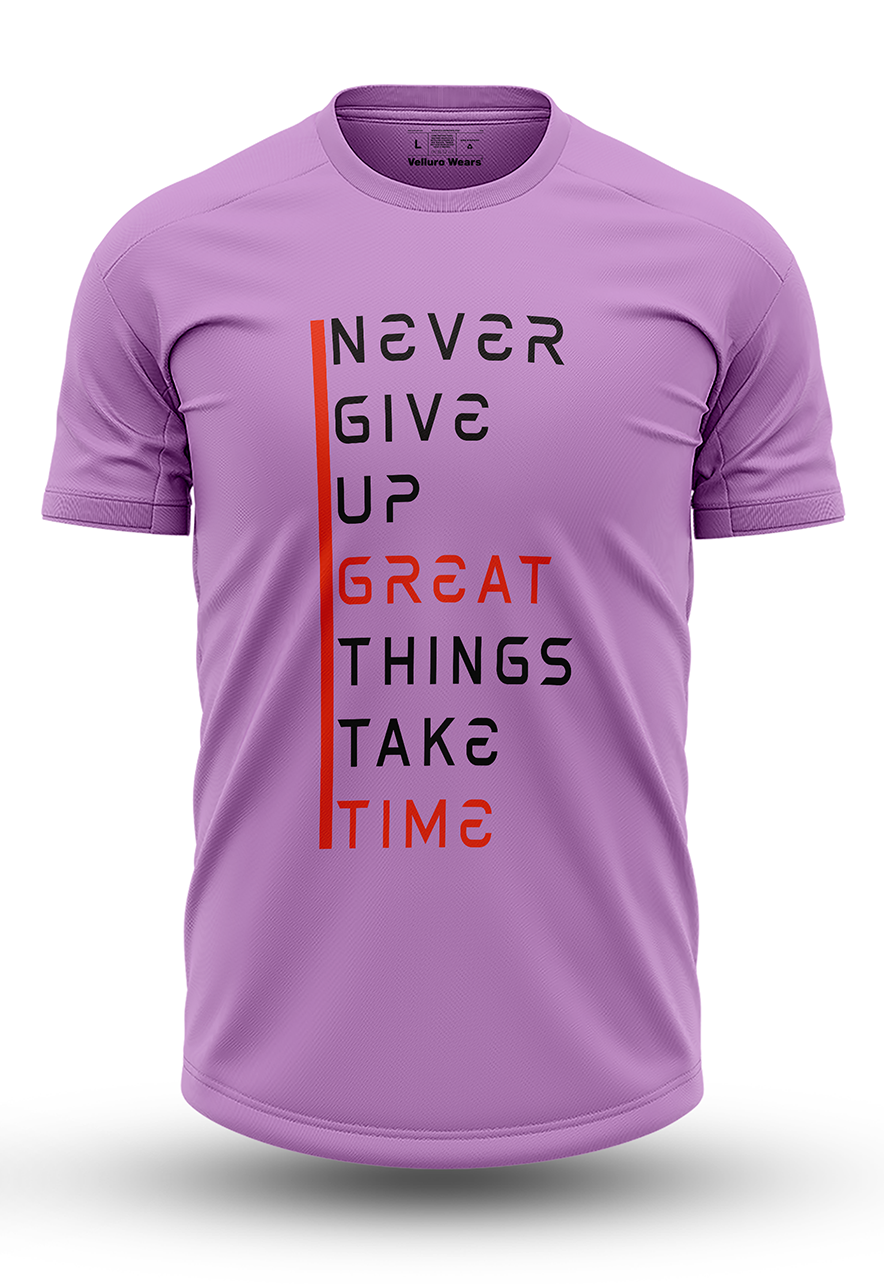 Never Give Up Tee's