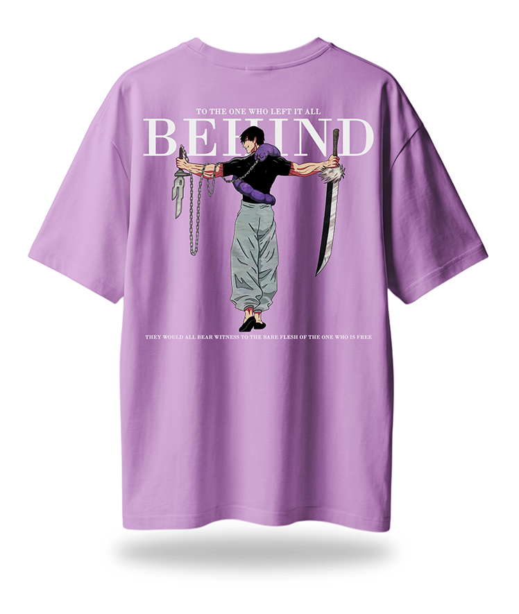 Toji “Behind” Oversized Anime Tee's