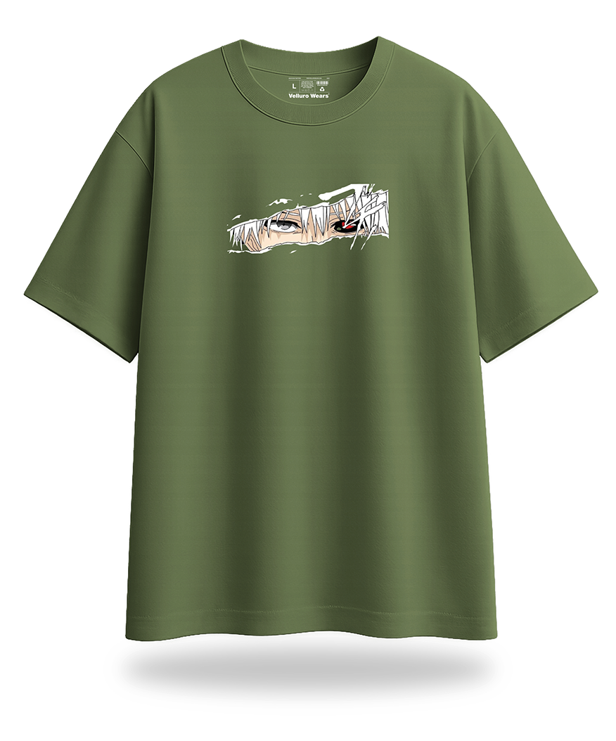 Kakashi Hatake Eyes Oversized Tee's