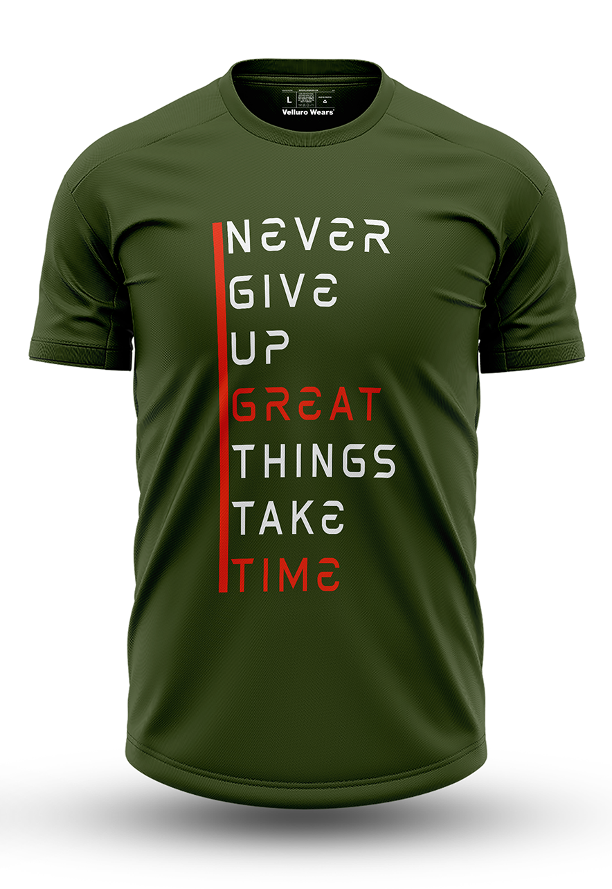 Never Give Up Tee's