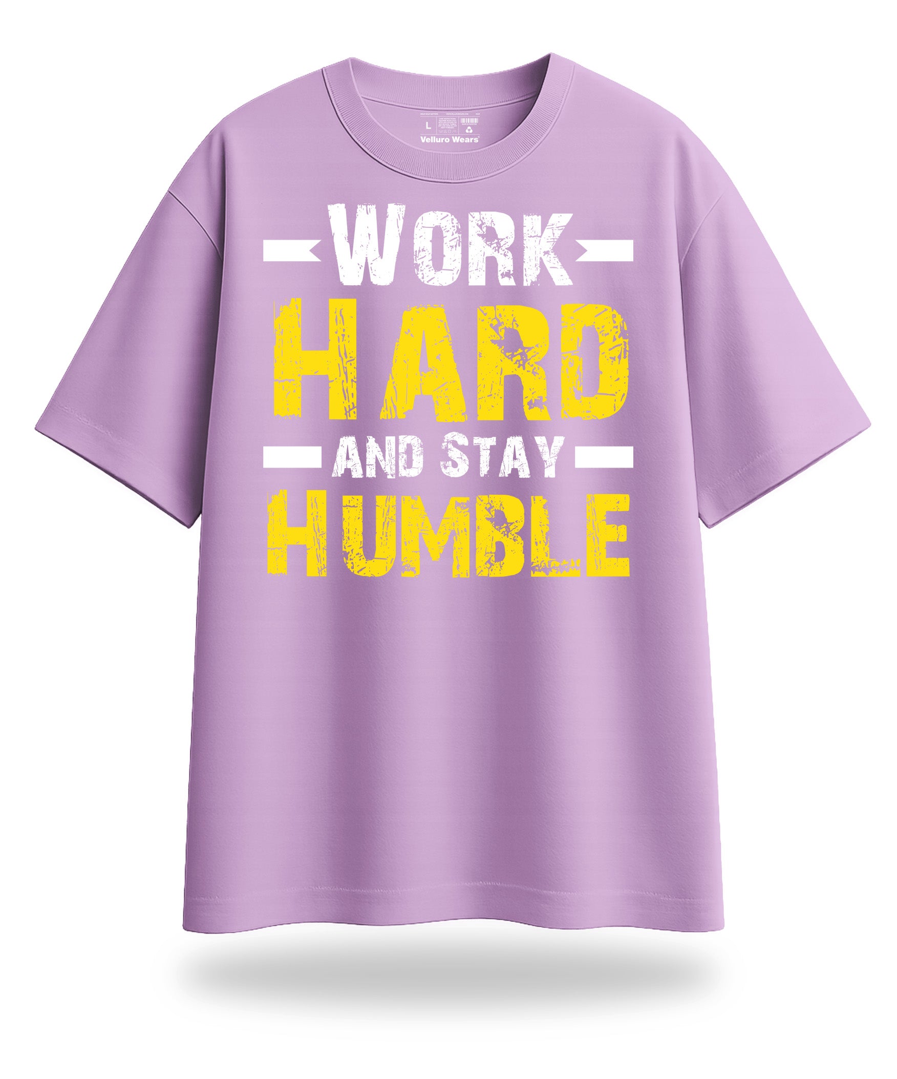 Work Hard Oversized / Drop Shoulder Tee's