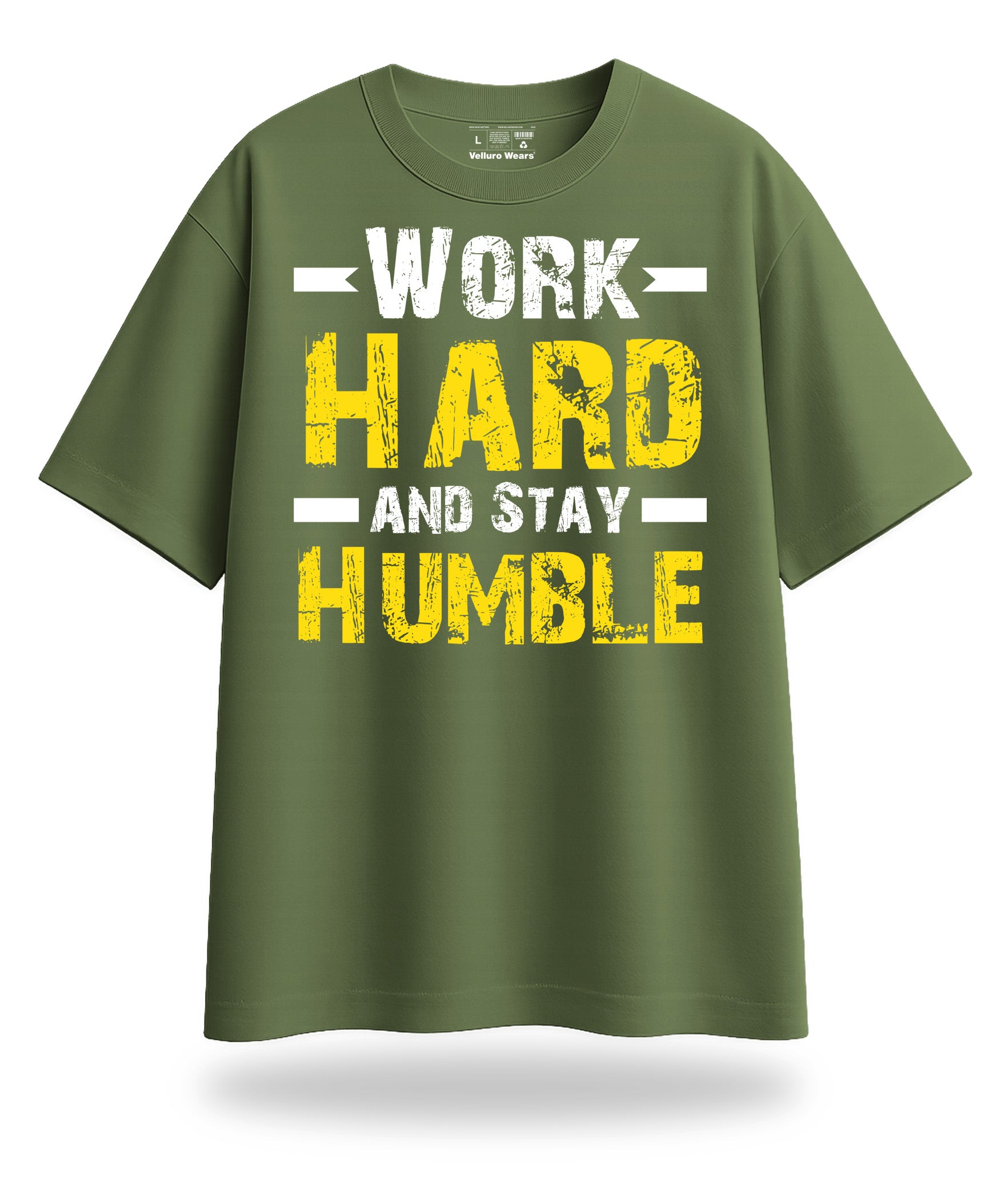 Work Hard Oversized / Drop Shoulder Tee's