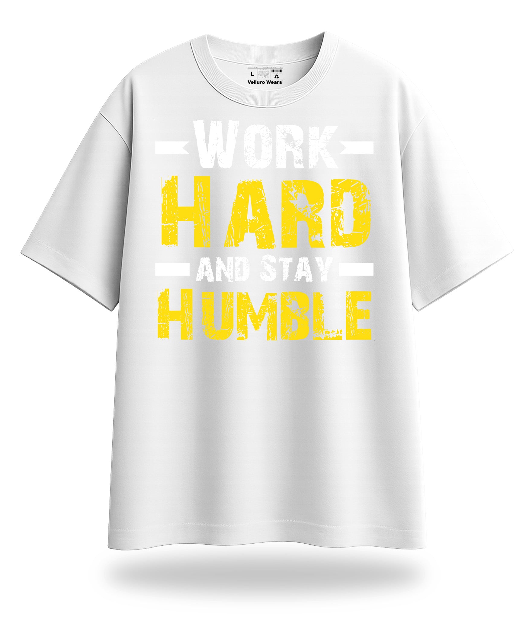 Work Hard Oversized / Drop Shoulder Tee's