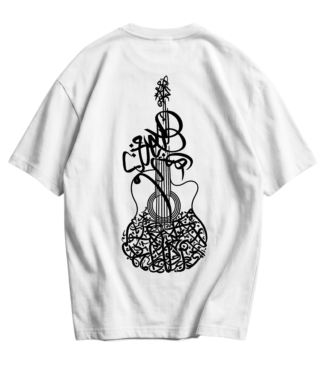 Caligraphy Guitar Tee's