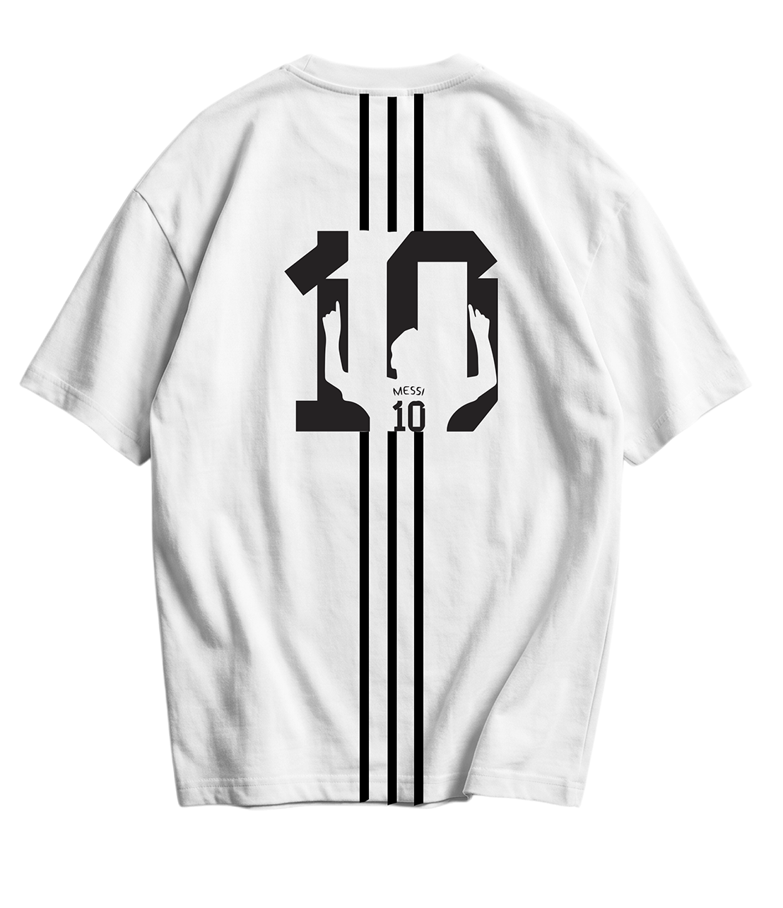 Messi Stripped Tee's