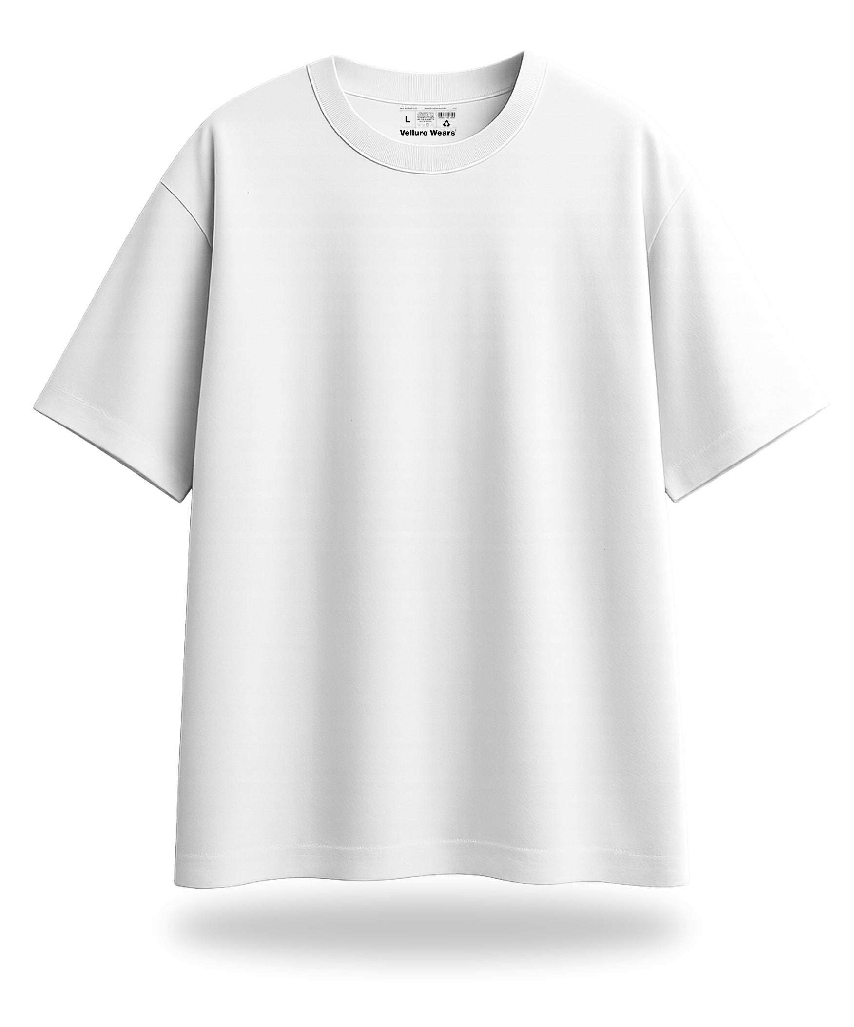 White Oversized Tee's