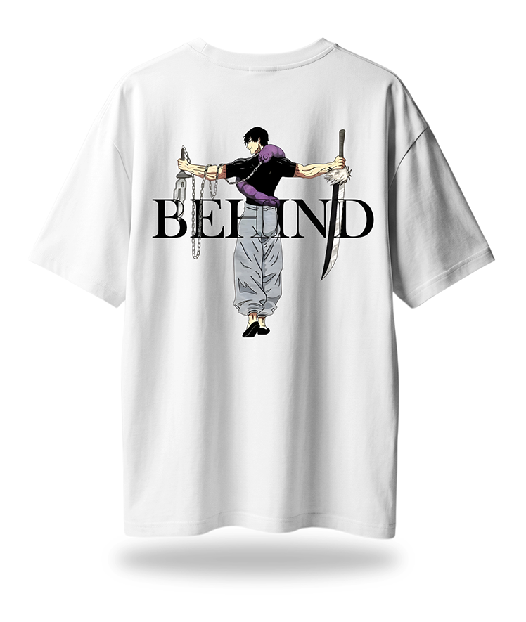 Toji “Behind” Oversized Anime Tee's