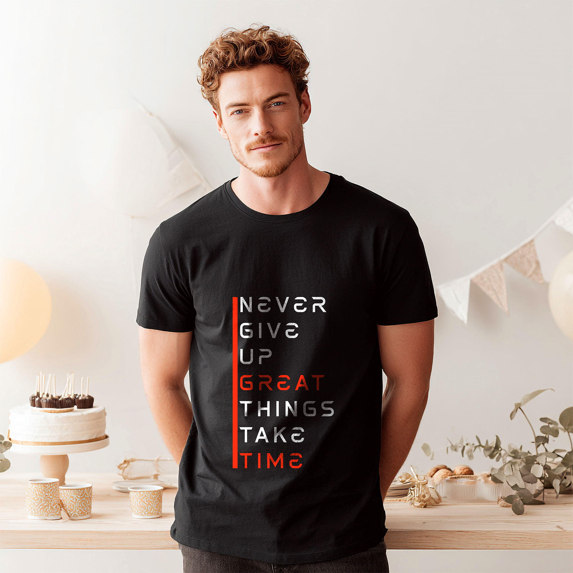 Never Give Up Tee's